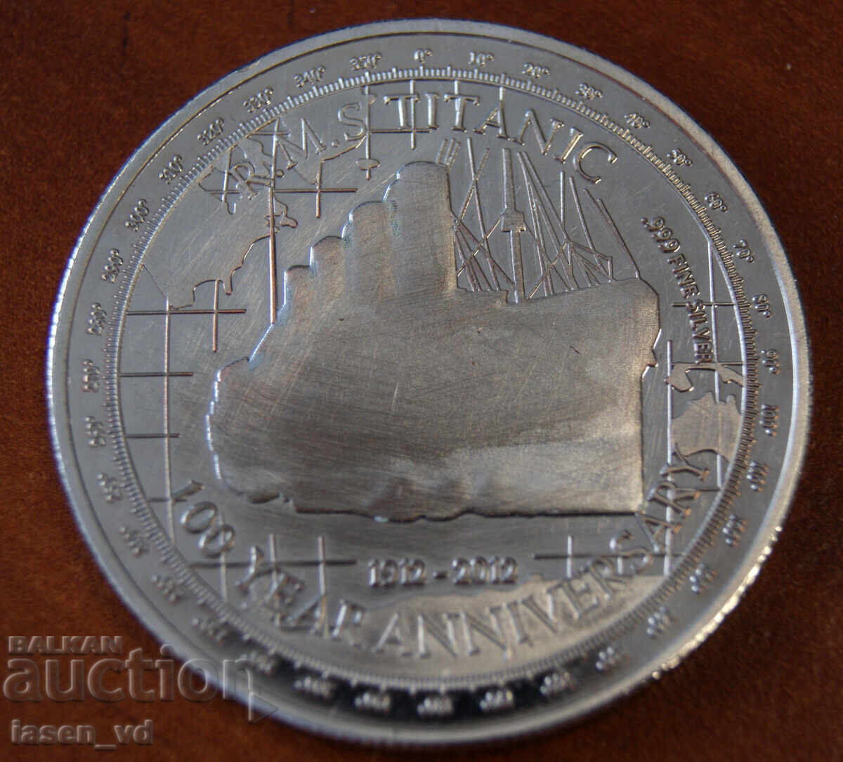 Licitație Monedă, pare a fi de argint