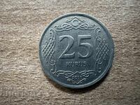 Turcia - 25 kuruş (2010)