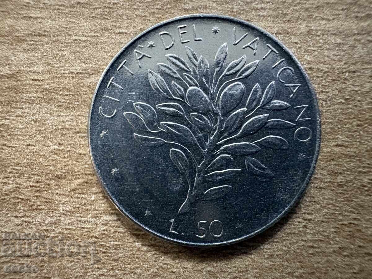 Vatican - 50 lire (1975)