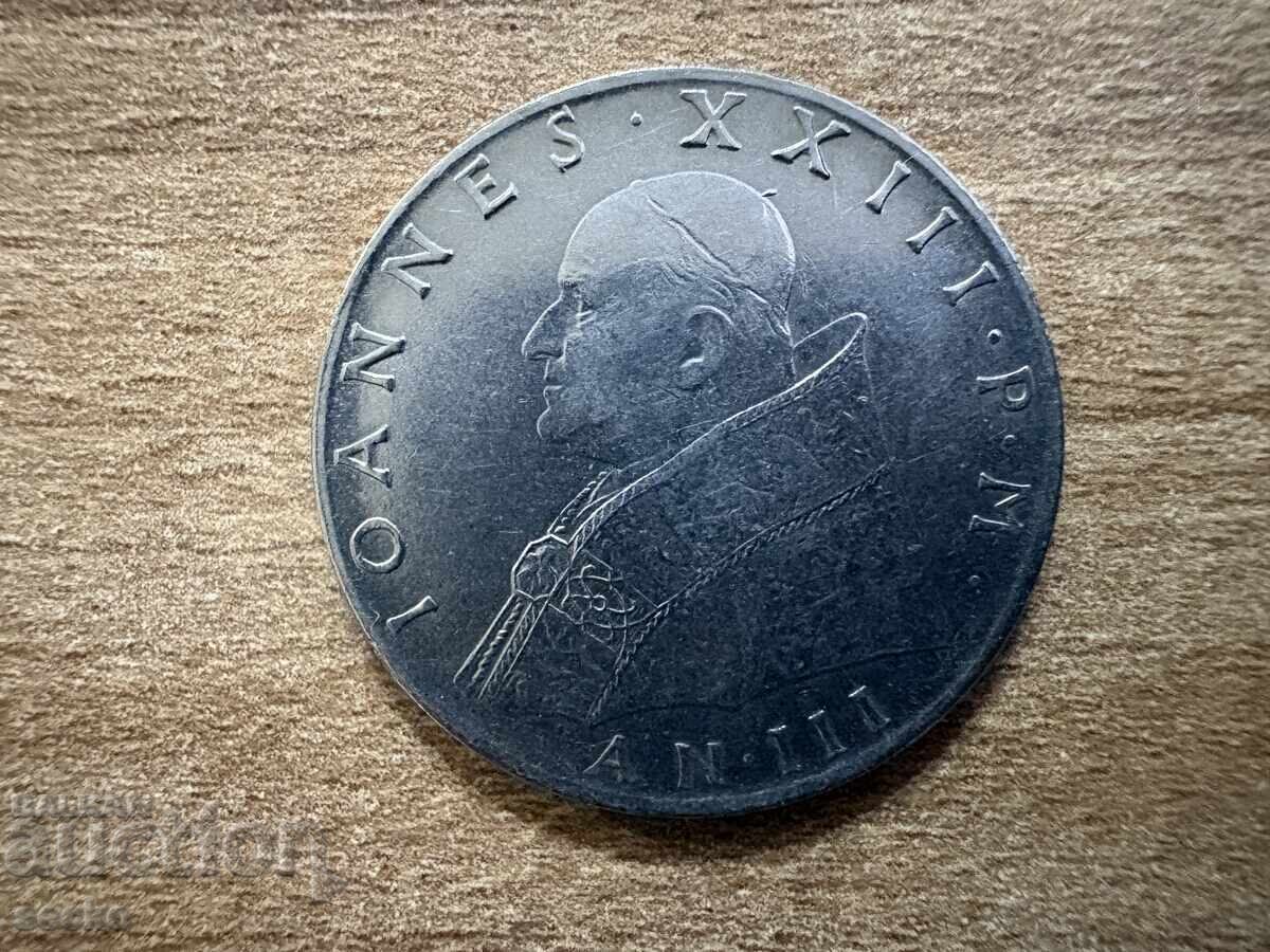 Vatican - 100 lire (1961) cu preț € 1.70 | 3.32 BGN