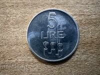 San Marino - 5 lire (1972)