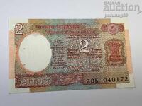 Индия 2 рупии 1985 година UNC
