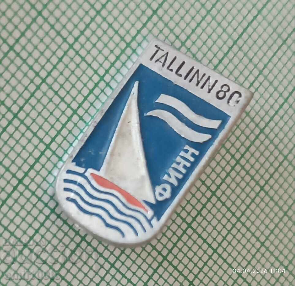 Insigna - Olimpiada Moscova 1980 Navigație Tallinn cu preț € 1.00 | 1.96 BGN Insigna - Olimpiada Moscova 1980 Navigație Tallinn cu preț € 1.00 | 1.96 BGN