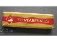 Стара лито тенекиена кутия моливи Stabilo