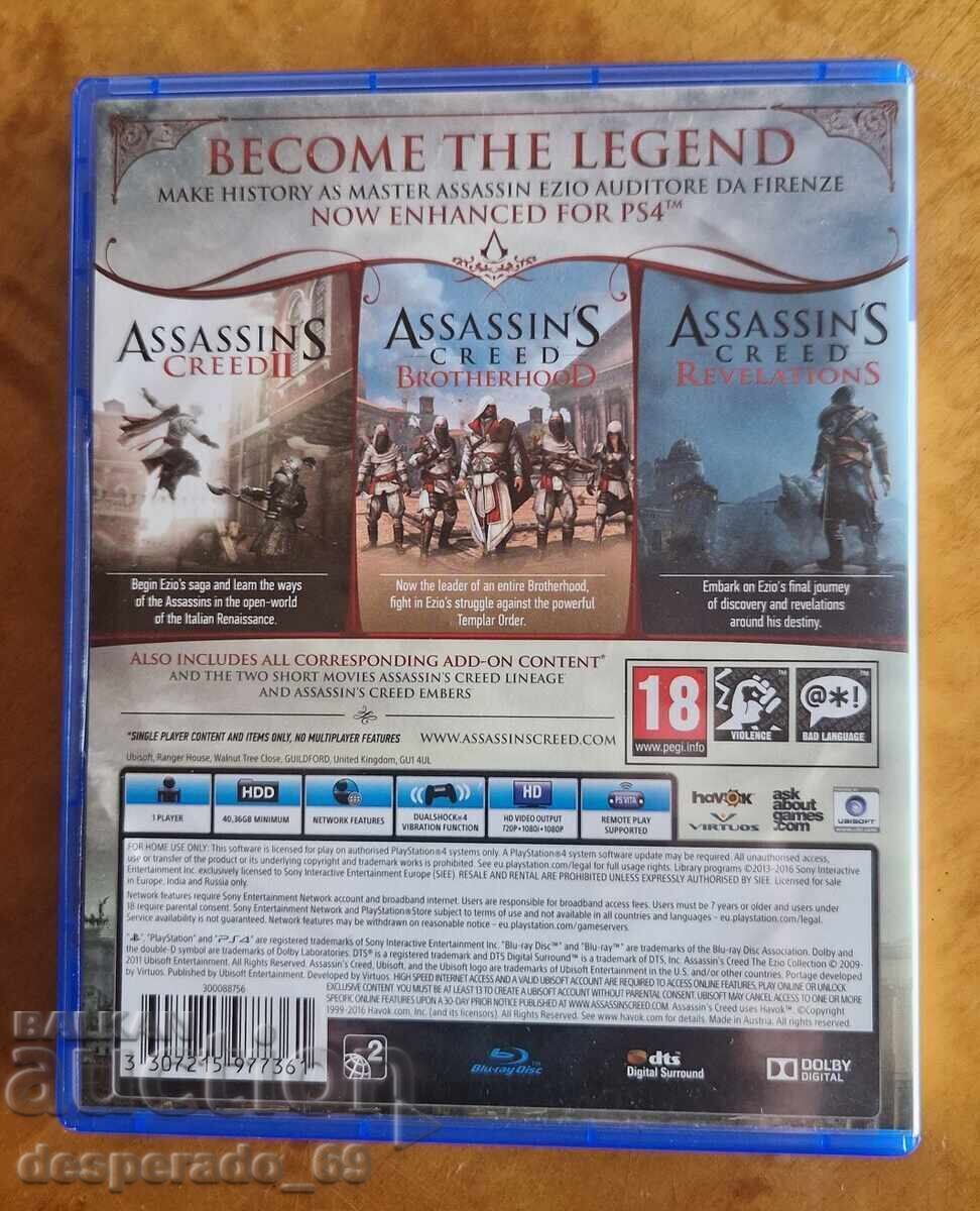Auction  (¯`'•.¸ PS4 game - ASSASSIN'S CREED-THE EZIO COLLECTION