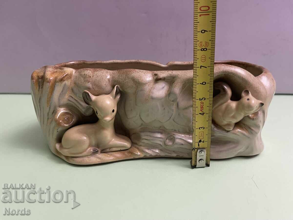 Όμορφη πορσελάνινη γλάστρα - 6