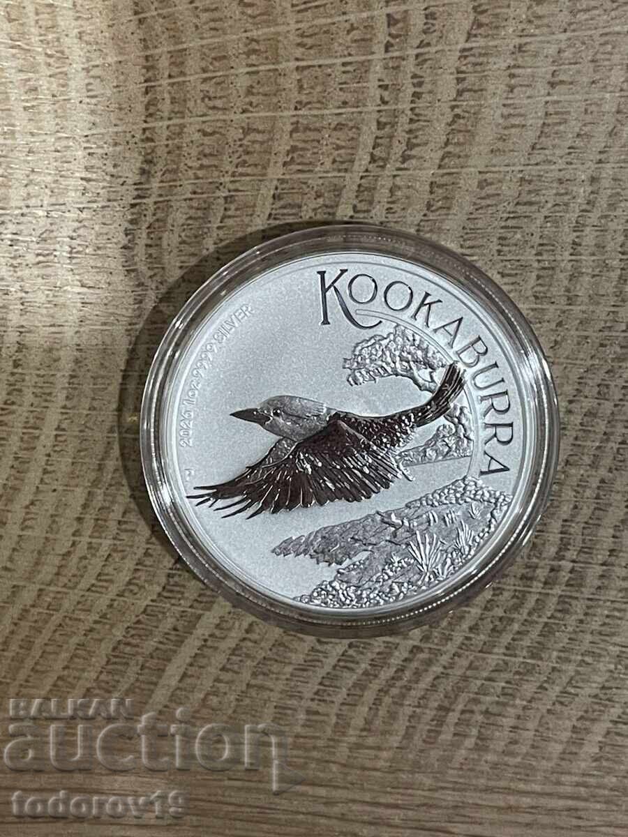 Аукцион Сребро 1 oz Кукабура 2026 Аукцион Сребро 1 oz Кукабура 2026