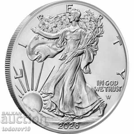 1 oz Silver American Eagle 2026