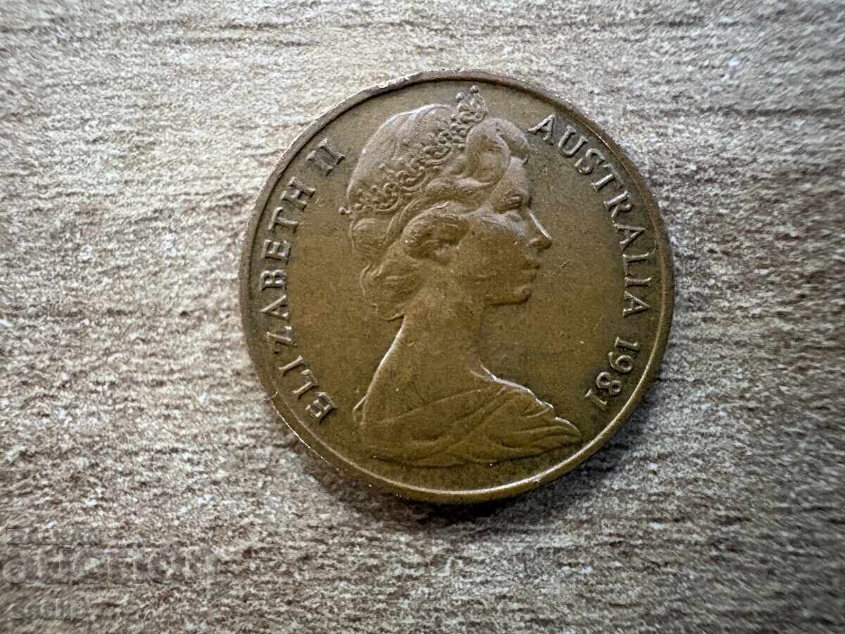 Australia - 1 cent (1981) cu preț € 0.18 | 0.35 BGN