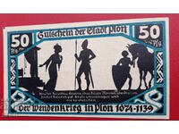 Банкнота-Германия-Шлезвиг-Холщайн-Пльон-50 пфенига 1921