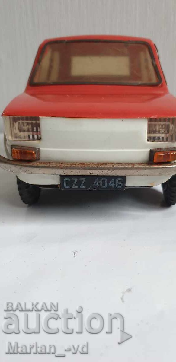 Retro toy car Polski Fiat 126p CZZ40-46 Czechoslovakia with price € 80.00 | 156.47 BGN Retro toy car Polski Fiat 126p CZZ40-46 Czechoslovakia with price € 80.00 | 156.47 BGN