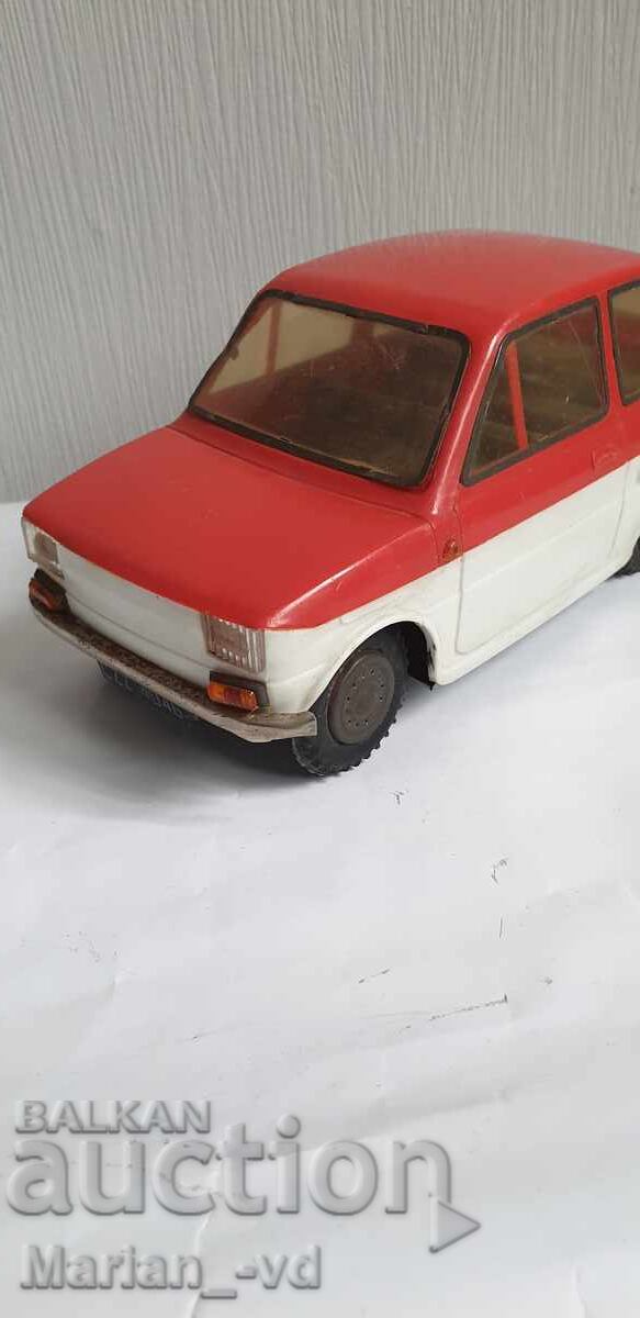 Retro toy car Polski Fiat 126p CZZ40-46 Czechoslovakia - 5 Retro toy car Polski Fiat 126p CZZ40-46 Czechoslovakia - 5