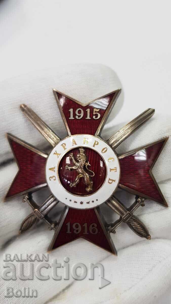 Licitație Ordin rar pentru curaj din Primul Război Mondial - 1915 - 1916