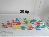 Παλιά, ρωσικά παιχνίδια, ο κόκκινος στρατός, 20 τεμάχια