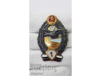 Σπάνιο σοσιαλιστικό πιλοτικό στρατιωτικό σήμα 1ης τάξης