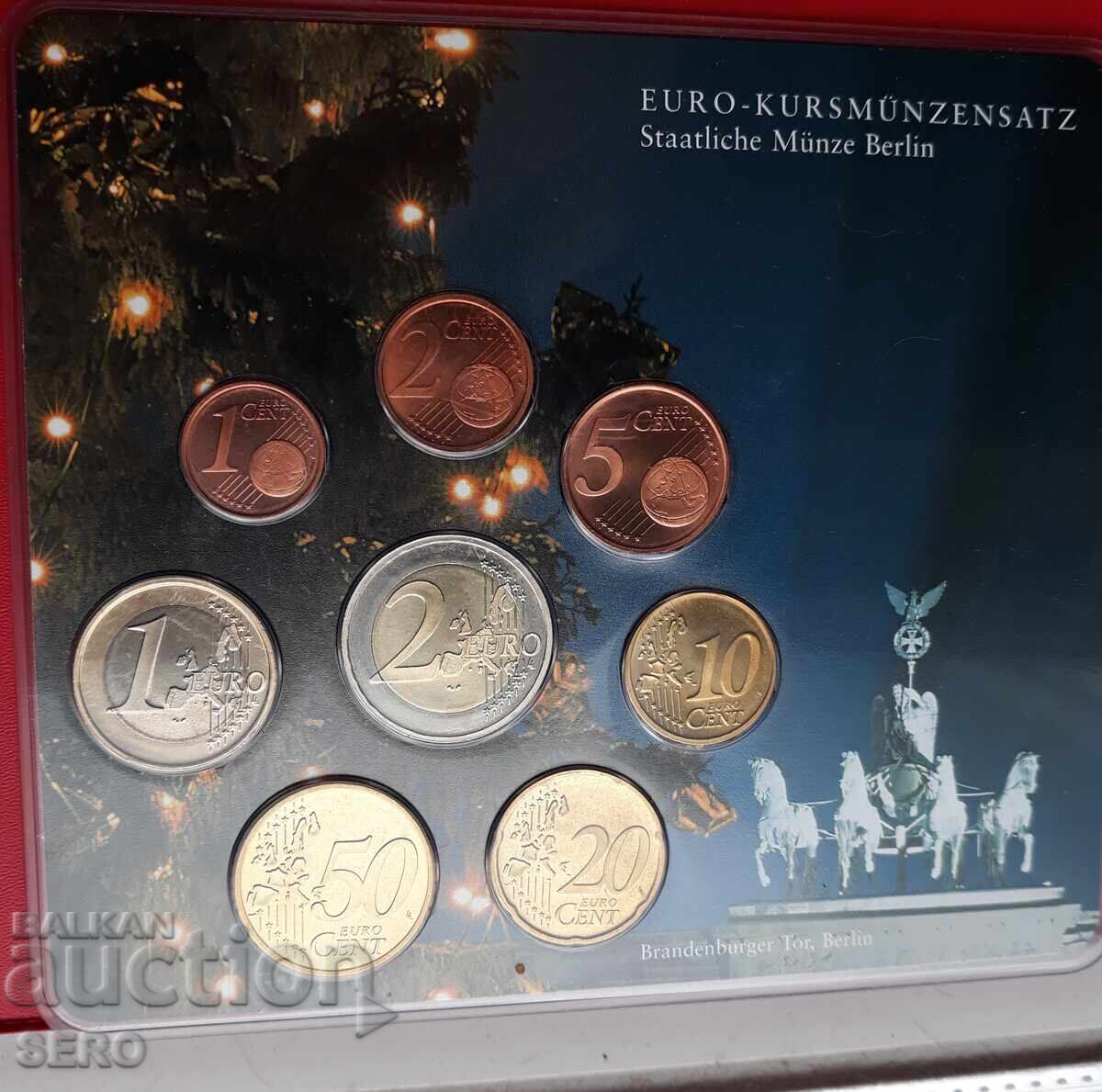 Германия-СЕТ 2002 А от 8 евромонети