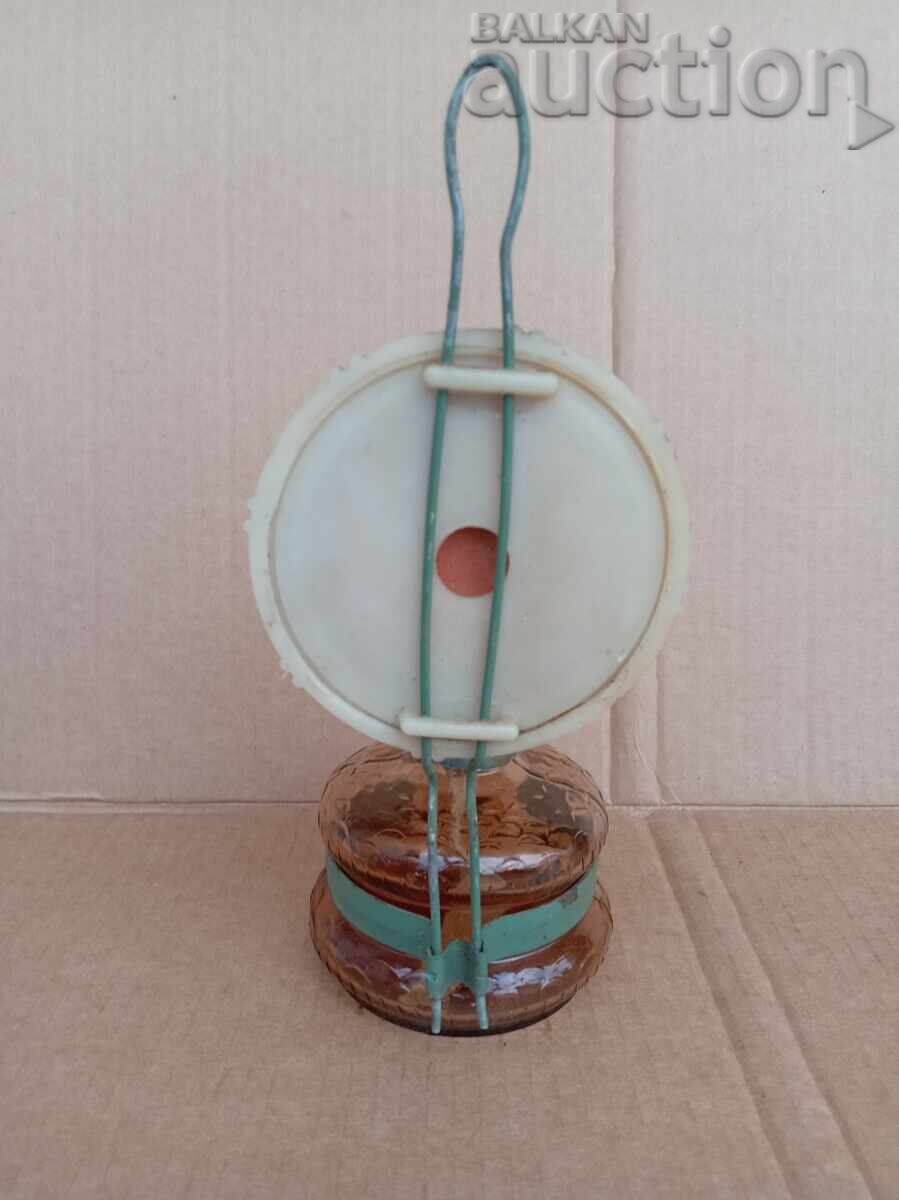 Auction  antique gas gas oil lamp lamp