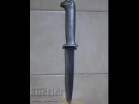 Old vintage knife from Bukovets village with eagle head, PRB