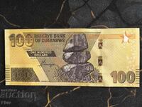 Banknote - Zimbabwe - 100 Dollars UNC | 2020