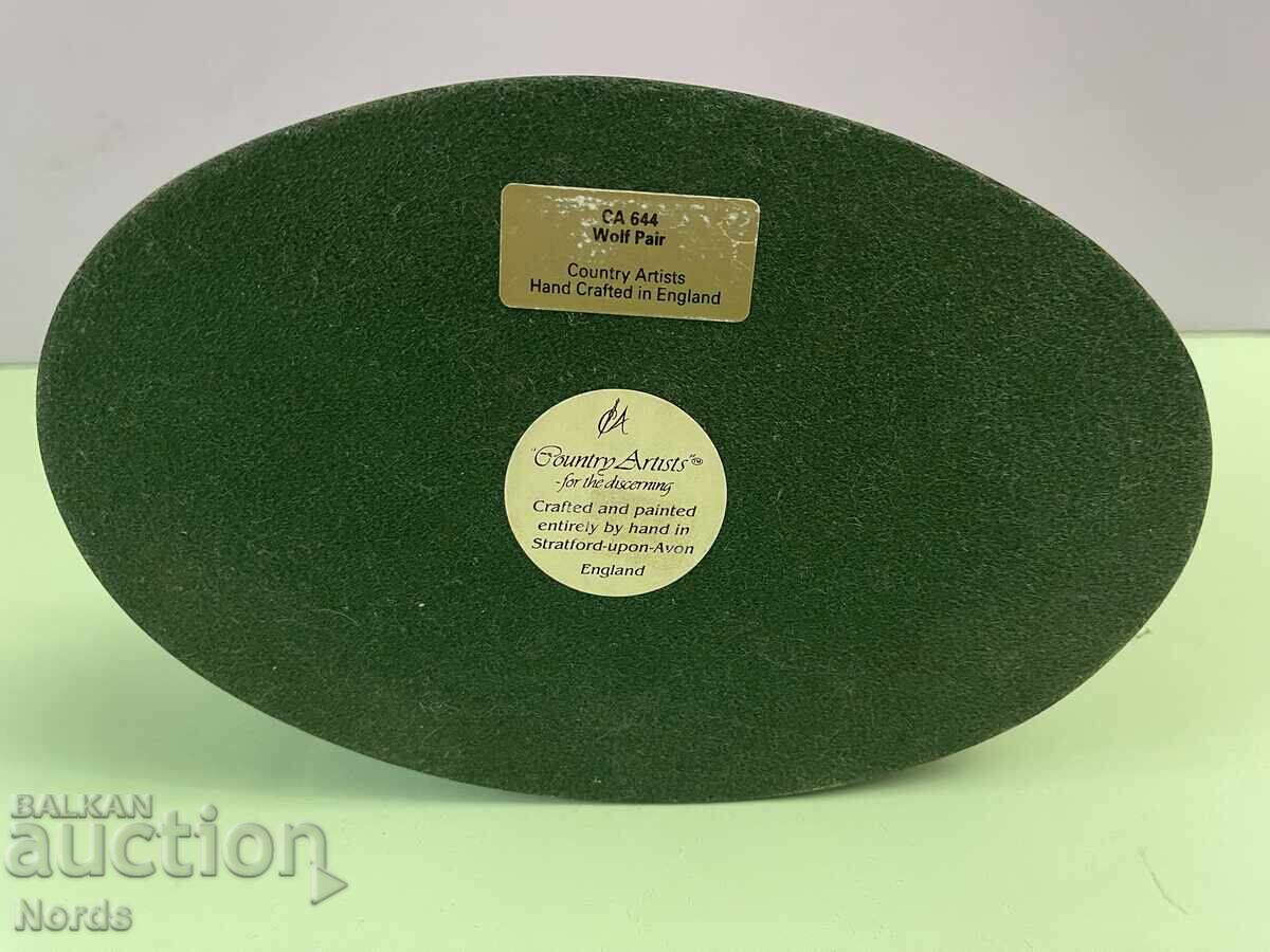 Frumoasă figurină cuplu de lupi - 5 Frumoasă figurină cuplu de lupi - 5