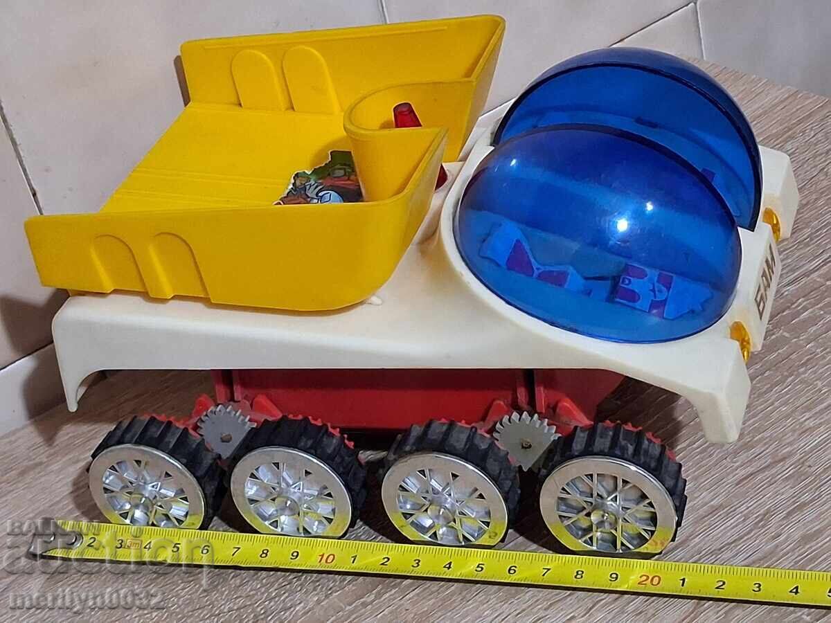Jucărie auto de teren din plastic BAM, URSS - 7