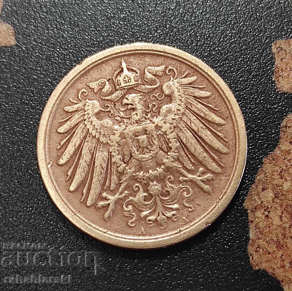 Νόμισμα Γερμανίας 2 πένιγκ, 1912 με τιμή € 0.70 | 1.37 BGN Νόμισμα Γερμανίας 2 πένιγκ, 1912 με τιμή € 0.70 | 1.37 BGN