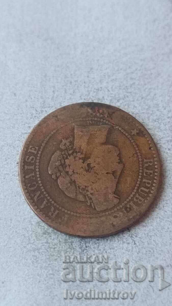 Franța 10 centime 1887 cu preț € 2.76 | 5.40 BGN Franța 10 centime 1887 cu preț € 2.76 | 5.40 BGN