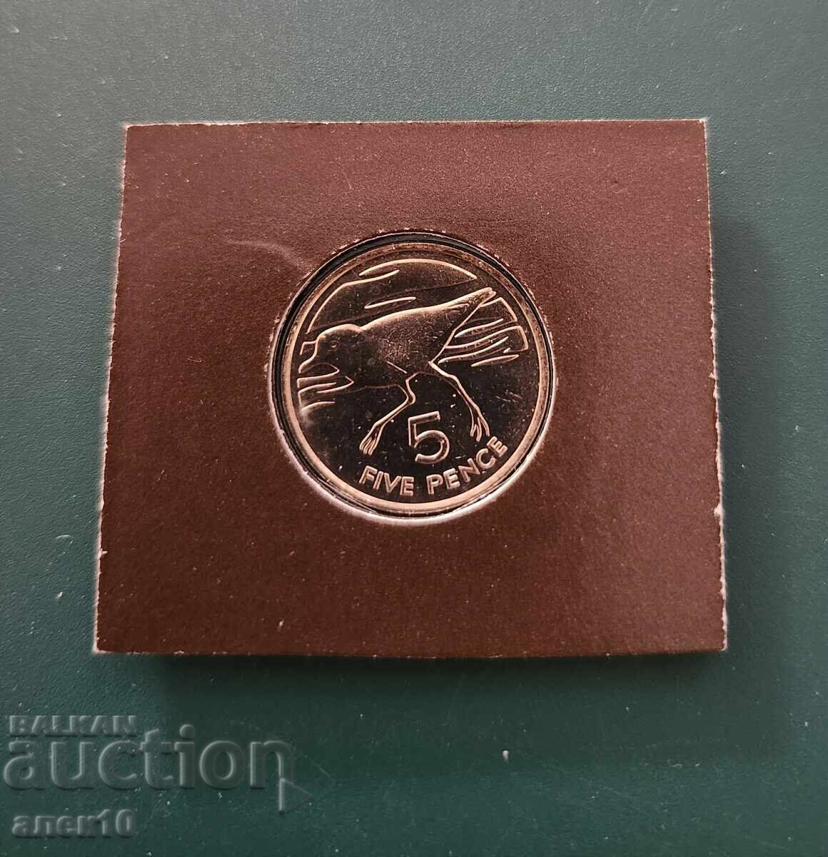 Αγία Ελένη 5 πένες 1984 με τιμή € 3.00 | 5.87 BGN Αγία Ελένη 5 πένες 1984 με τιμή € 3.00 | 5.87 BGN