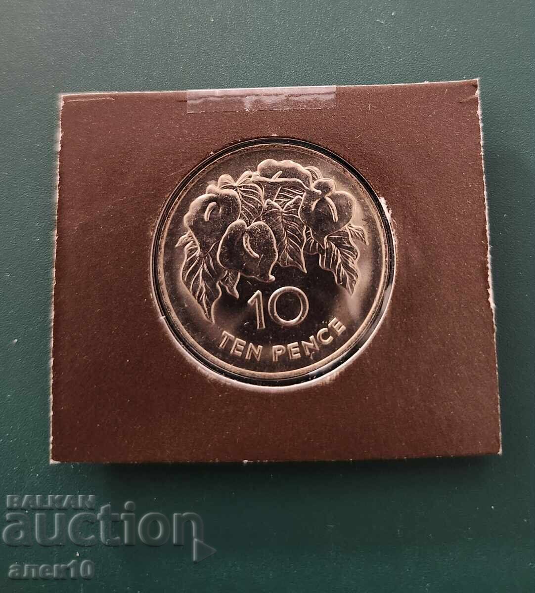 Света  Елена  10   пенса    1984   в с цена € 2.50 | 4.89 лв.