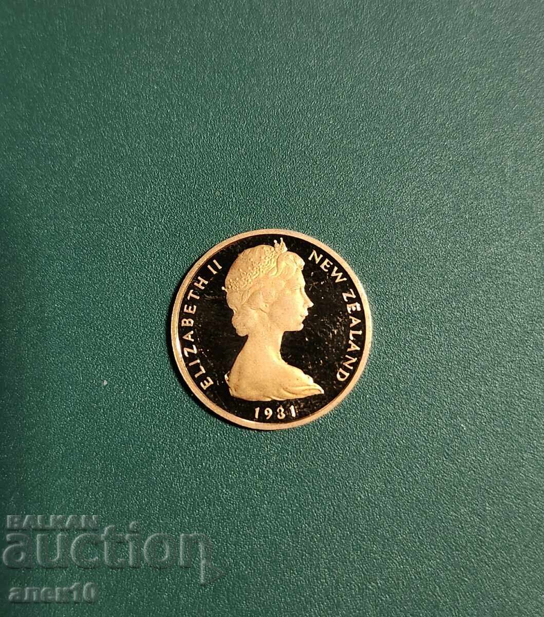 New Zealand 1 cent proof 1981 in with price € 2.00 | 3.91 BGN