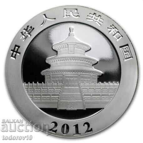 Argint 1 oz Panda 2012 cu preț € 135.99 | 265.97 BGN Argint 1 oz Panda 2012 cu preț € 135.99 | 265.97 BGN