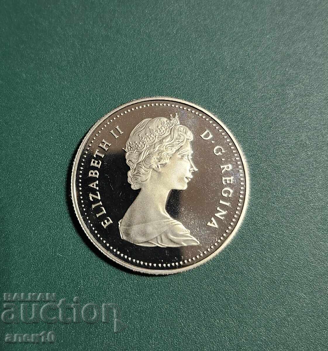 Καναδάς 1 δολάριο 1982 proof με τιμή € 3.50 | 6.85 BGN Καναδάς 1 δολάριο 1982 proof με τιμή € 3.50 | 6.85 BGN