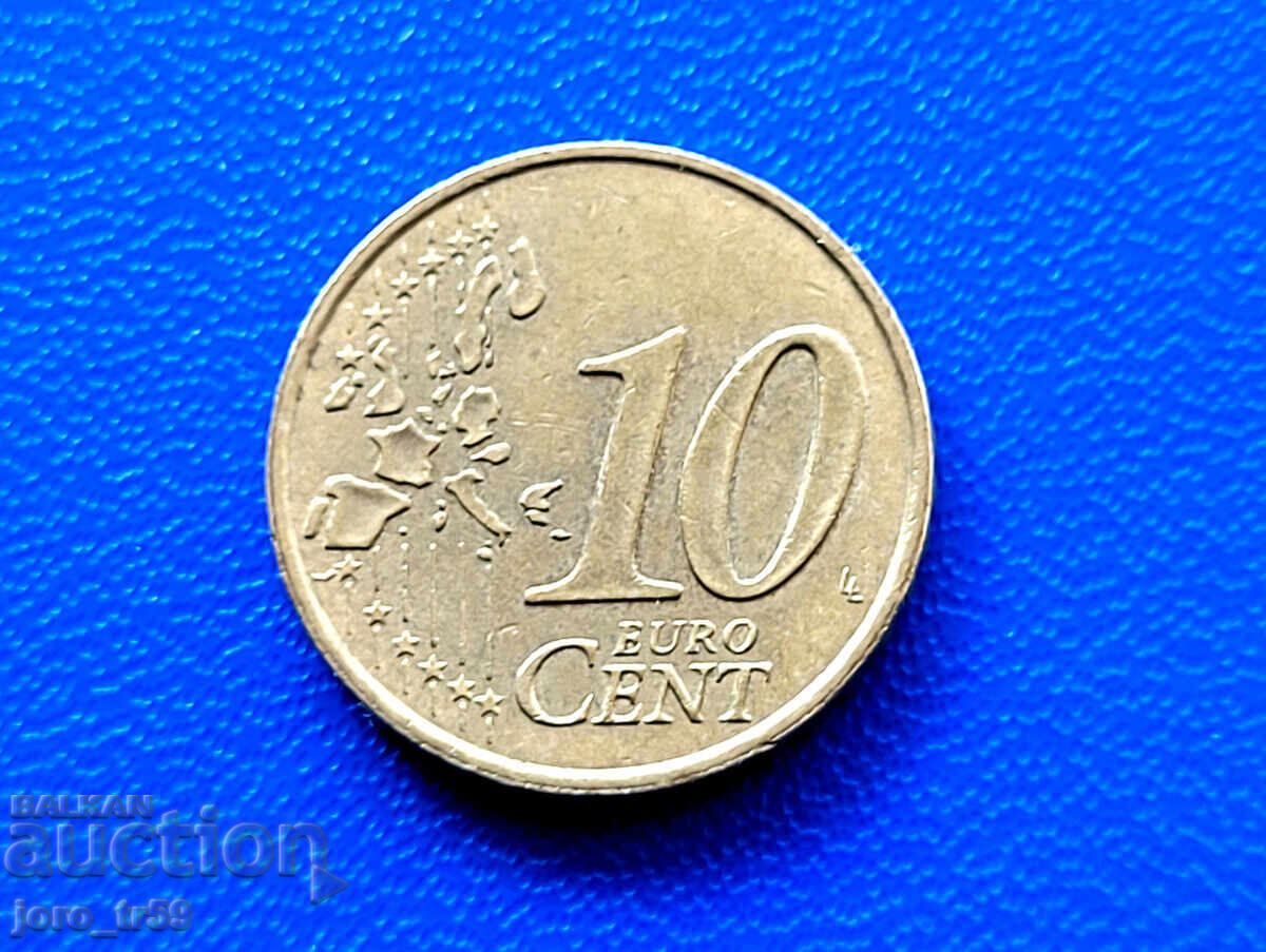 Franța 10 eurocenți Euro cent 2000 cu preț € 0.40 | 0.78 BGN