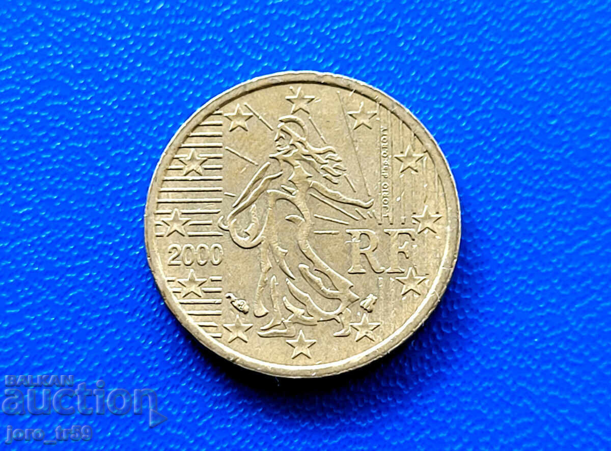 Franța 10 eurocenți Euro cent 2000