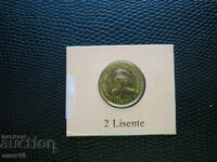 Lesotho 2 Lisente 1979 UNC