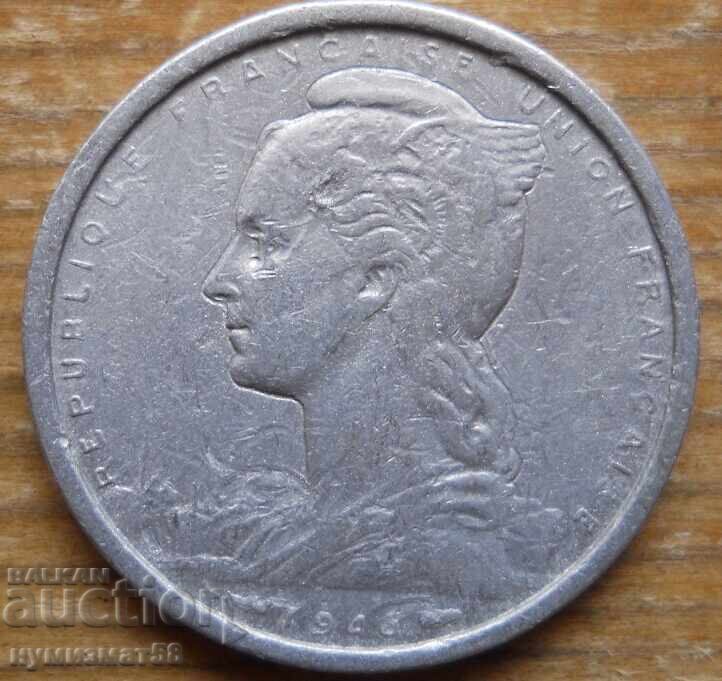 2 франка 1948 г  - Западна Африка (Френска колония) с цена € 2.60 | 5.09 лв.