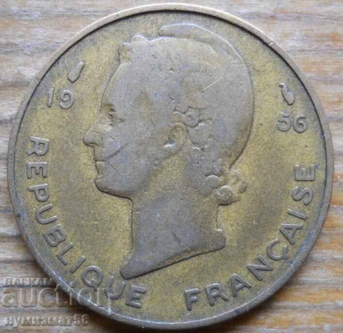 10 франка 1956 г - Западна Африка (Френска колония) с цена € 2.30 | 4.50 лв. 10 франка 1956 г - Западна Африка (Френска колония) с цена € 2.30 | 4.50 лв.