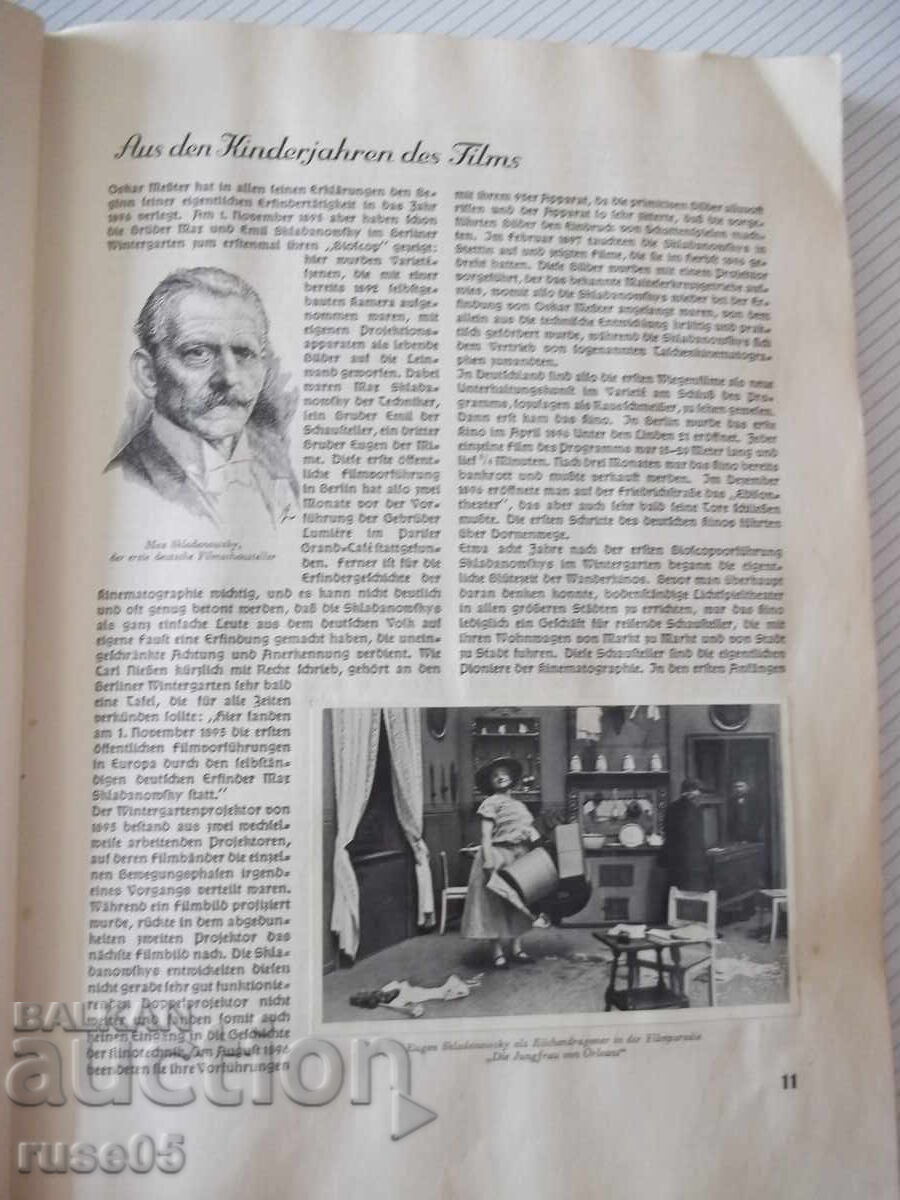 Book "Vom Werden Deutscher Filmkunst-O.Kalbus" - 136 pages - 5 Book "Vom Werden Deutscher Filmkunst-O.Kalbus" - 136 pages - 5