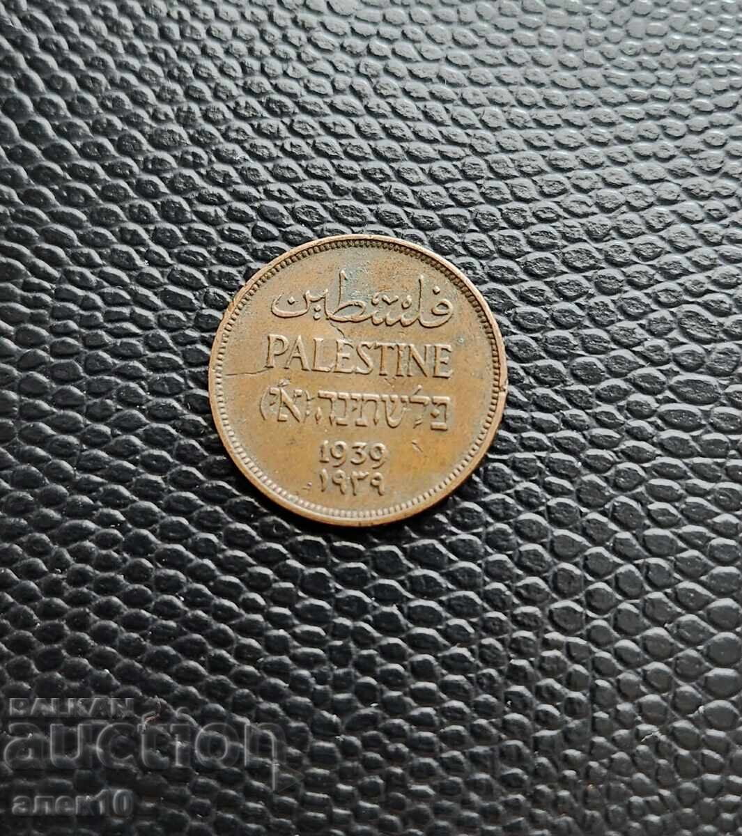 Palestine 1 mil 1939 UNC with price € 1.50 | 2.93 BGN
