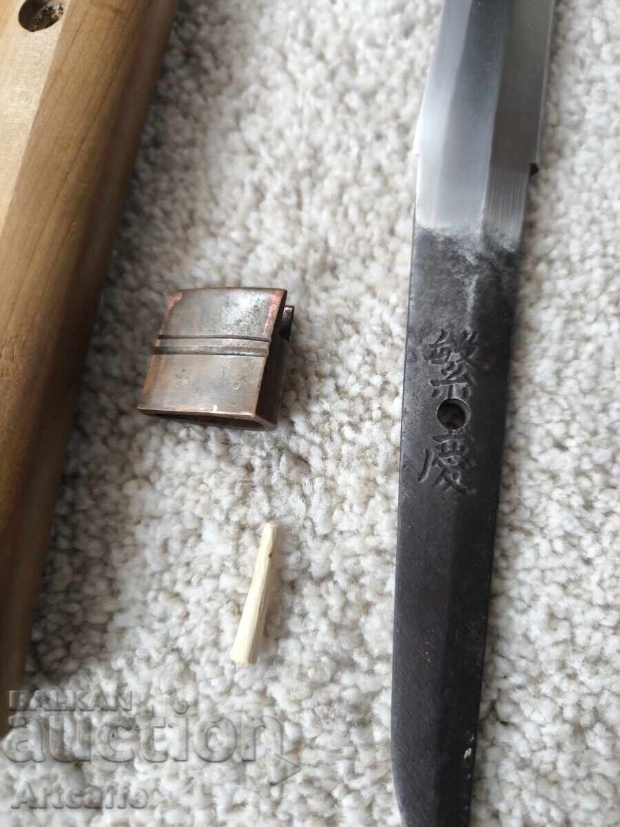 Σπάνιο ιαπωνικό wakizashi από την περίοδο Edo-Shinto σπαθί katana - 6
