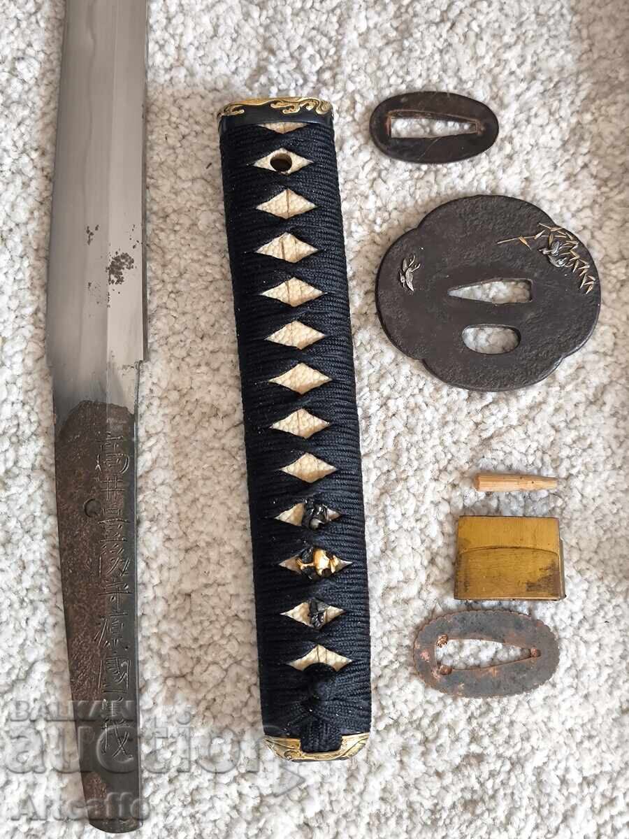 Lamă japoneză autentică Wakizashi Sabie Katana cu preț € 2500.00 | 4889.59 BGN