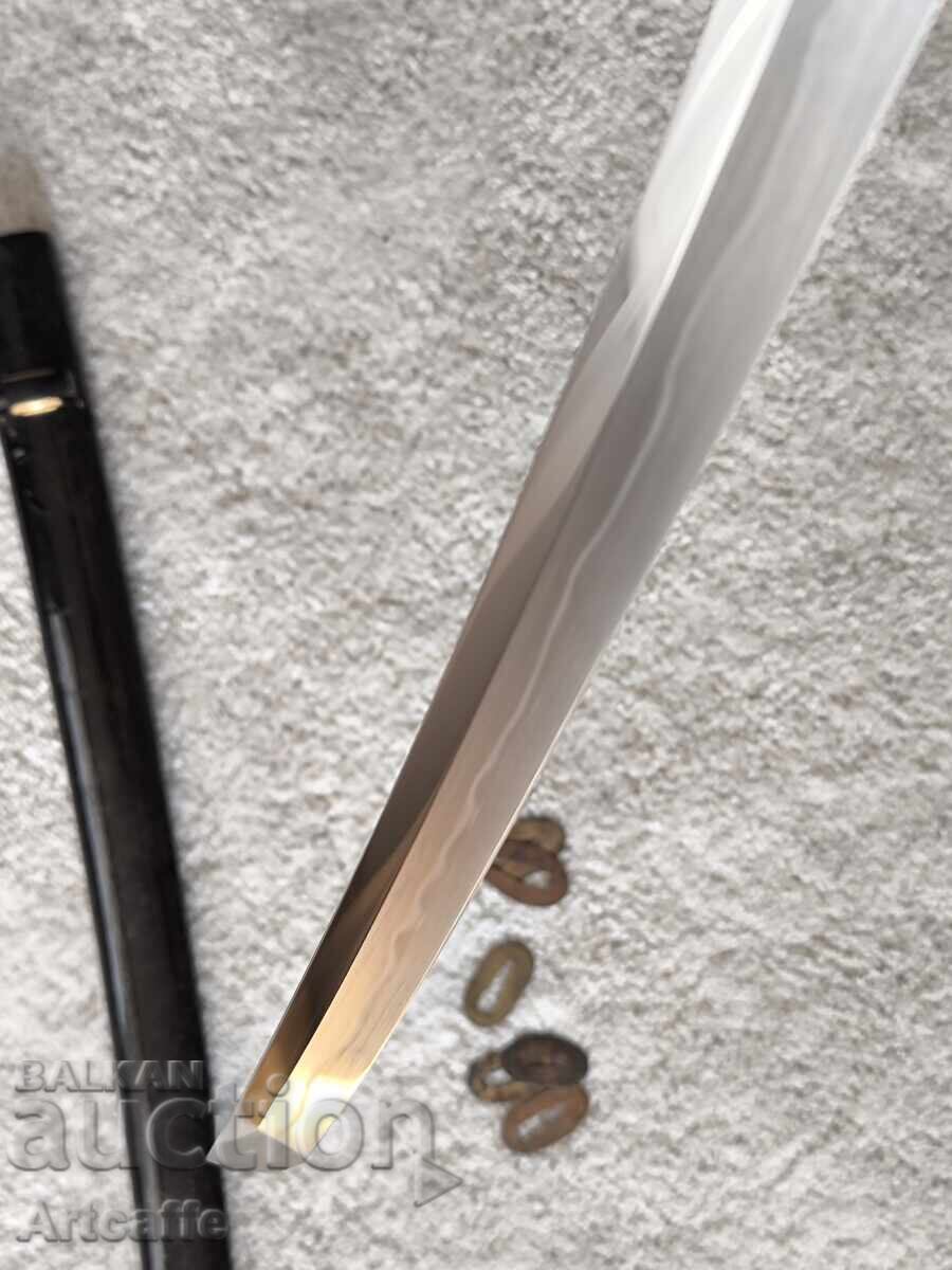 Lamă japoneză autentică Wakizashi Sabie Katana - 6