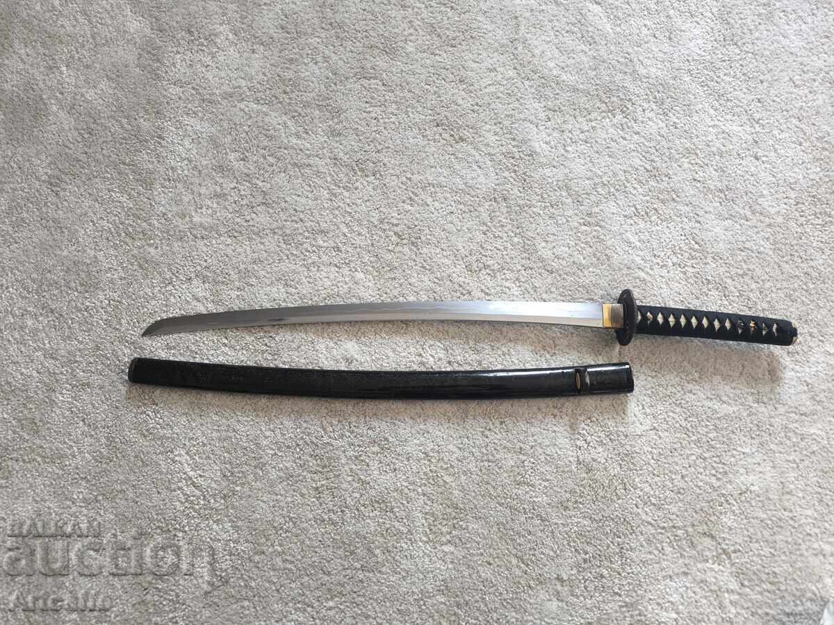 Lamă japoneză autentică Wakizashi Sabie Katana - 7
