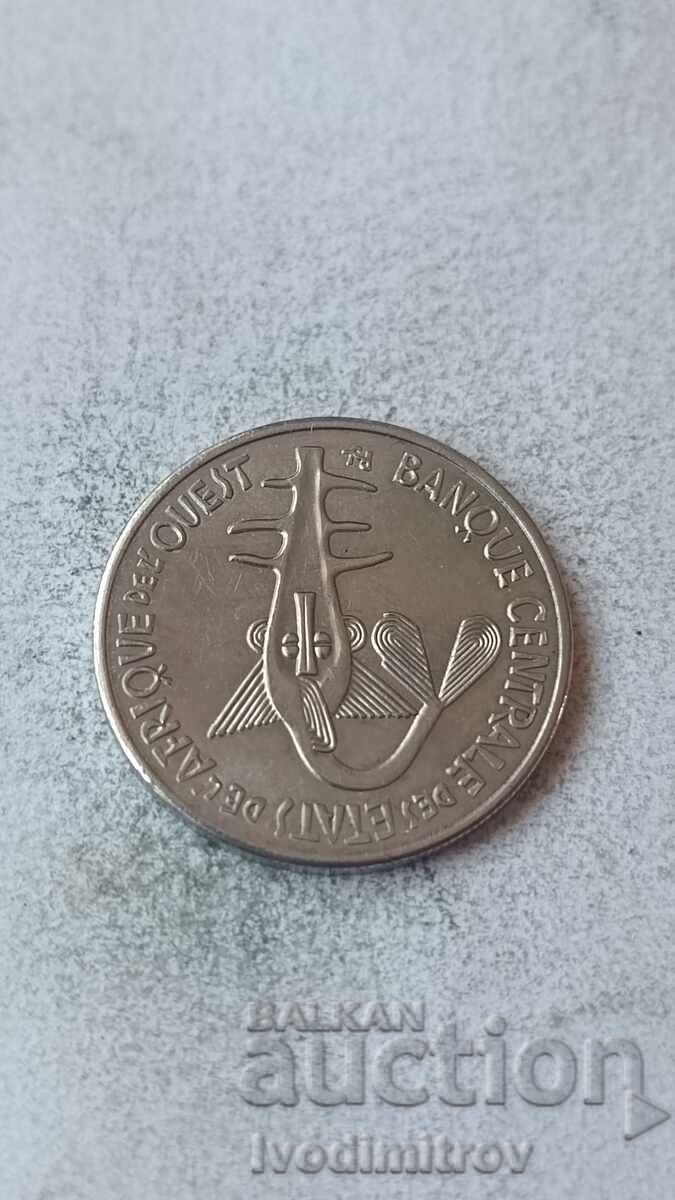 Западна Африка 100 франка 2022 с цена € 1.37 | 2.68 лв.