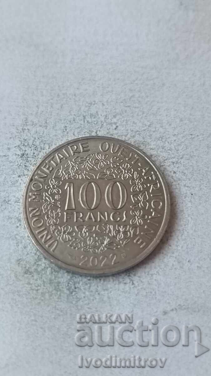 Западна Африка 100 франка 2022