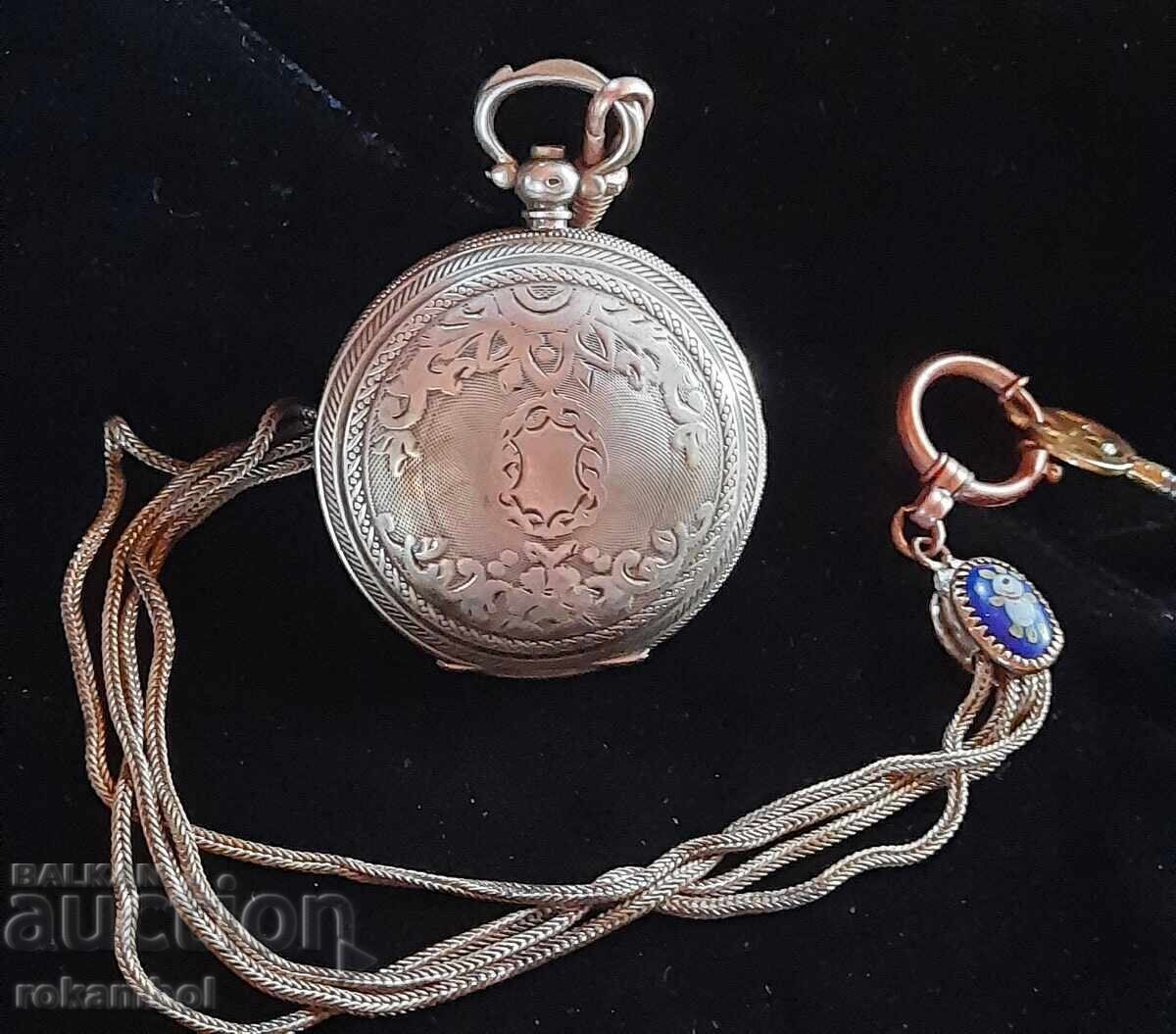 Antique silver pocket watch J.Dent London - 6 Antique silver pocket watch J.Dent London - 6