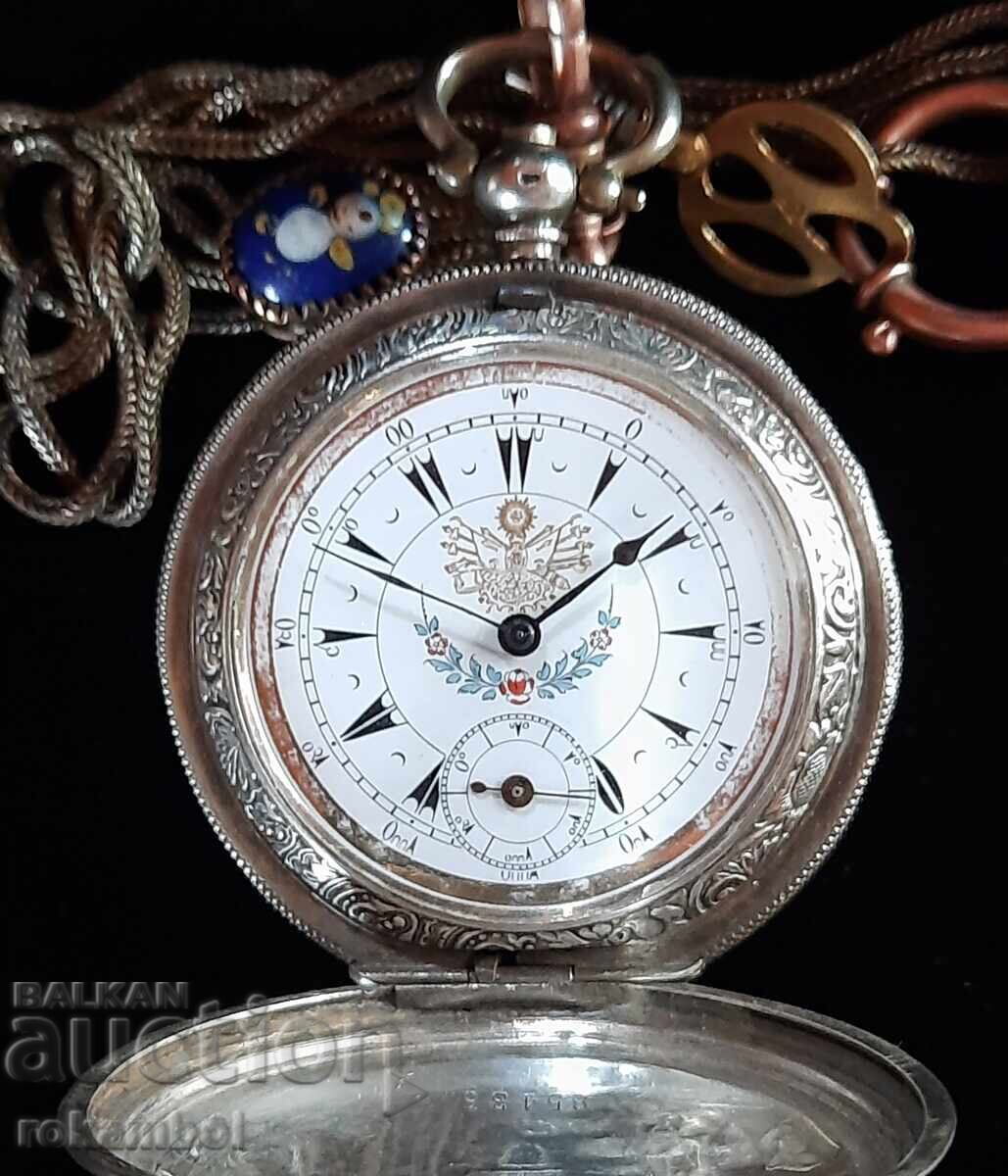 Antique silver pocket watch J.Dent London Antique silver pocket watch J.Dent London