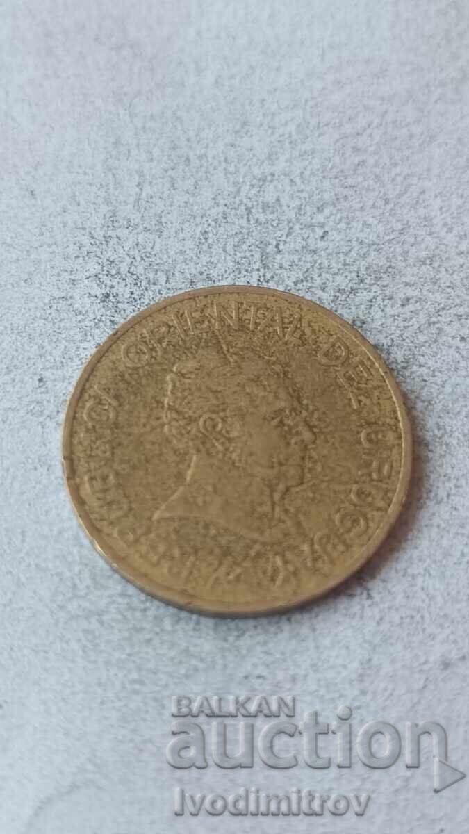 Уругвай 5 песос 2005 с цена € 1.13 | 2.21 лв.