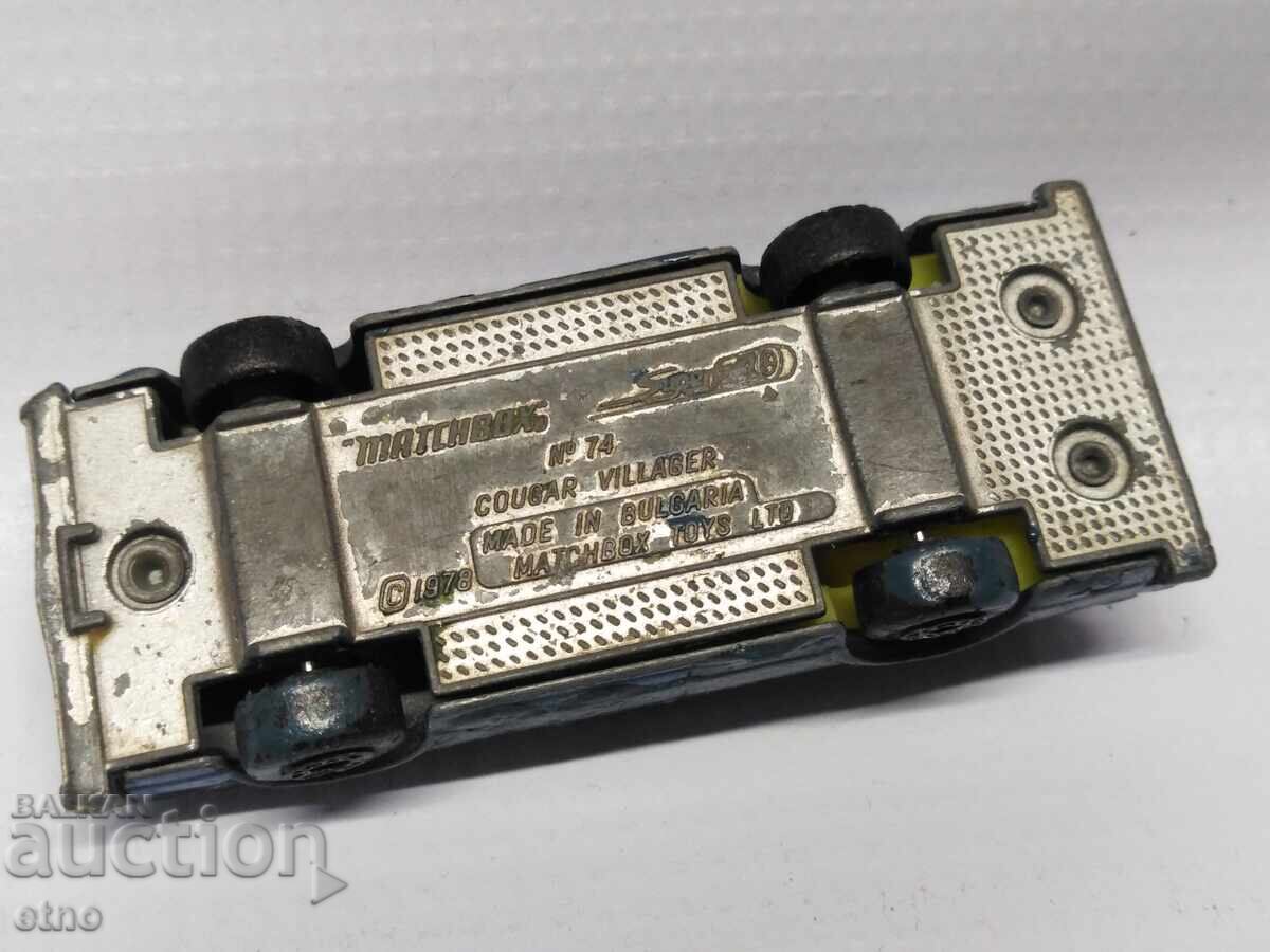1978, COUGAR VILLAGER, MATCHBOX BULGARIA jucărie, jucării - 5 1978, COUGAR VILLAGER, MATCHBOX BULGARIA jucărie, jucării - 5