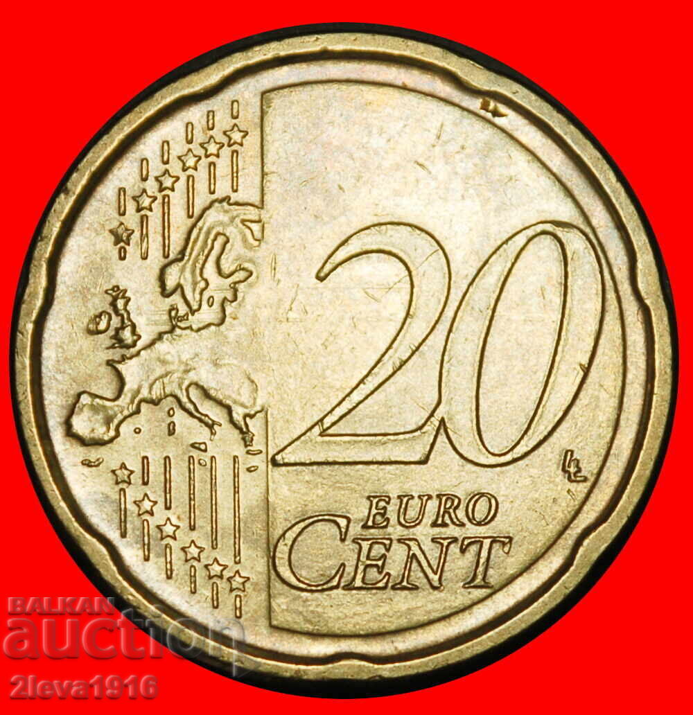 Ⰺ NORDIC GOLD 2007-2026: GERMANY★20 EURO CENTS 2013A PRUSSIA with price € 0.39 | 0.76 BGN Ⰺ NORDIC GOLD 2007-2026: GERMANY★20 EURO CENTS 2013A PRUSSIA with price € 0.39 | 0.76 BGN